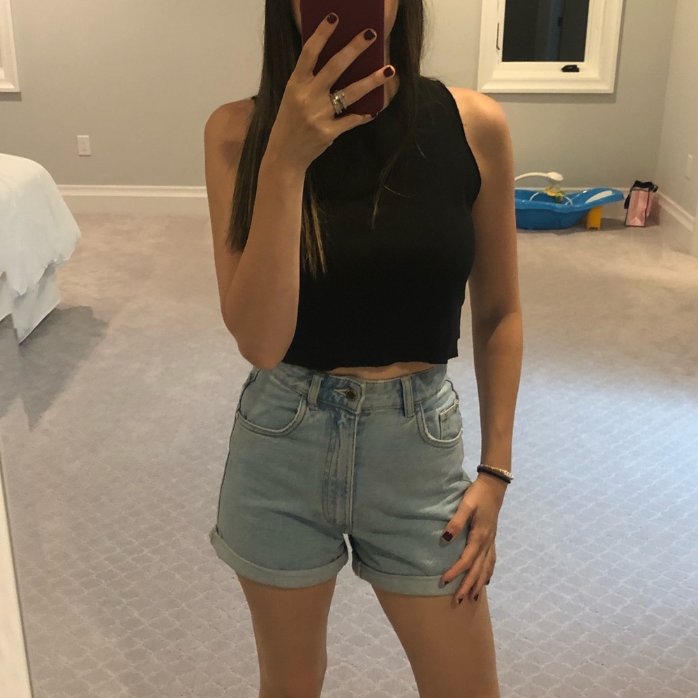Zara denim shorts